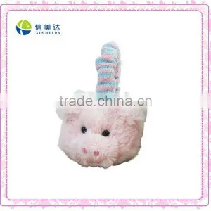 Pink Pig Warmer Plush Earmuffs thumbnail-1