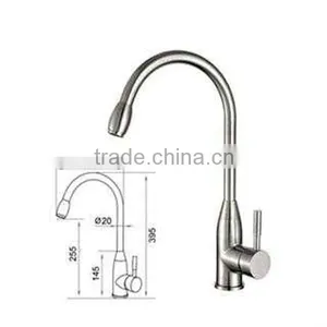 SUZAN(2203) Good Quality Modern Lead Free SUS304 Stainless Steel Kitchen Faucet&mixer(2203) thumbnail-1