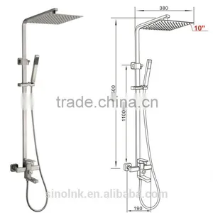 High Quality Sus304 Lead Free Stainless Steel Big Rain-shower(5002) Trade Assurance Sinolink thumbnail-2