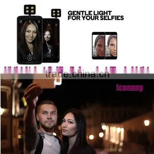 RK06 Universal Night Using Selfie Enhancing 5700K 4 LED Flash Light for IPhone & Android Smartphones & Tablets & Digital Camera thumbnail-3