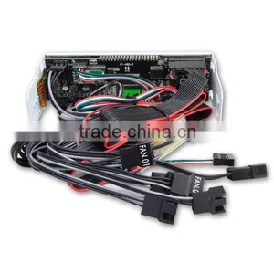 Computer Fan Con-100L 6 Chatroller Fan Speed Controller Gaming Fan 5.25 Touch LCD Display Liquid Cooler Pump Control thumbnail-4