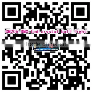 Video! LED Magic Ball With 6pcs 3W RGB LEDs Music Activated Led Effect Light thumbnail-6