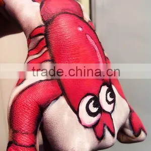 Glow and Safe Body Paint Hottest Waterbased Football Face Body Paint Kit World Cup Face Body Painting thumbnail-2