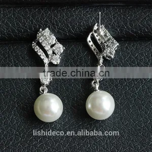 Latest Design Of Pearl Earrings Freshwater Pearl Earrings Earrings Pearl Jewelry thumbnail-4