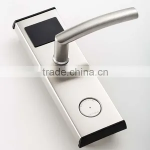 Rfid Card Security Electric Handle Safe Digital Smart Keyless Hotel Door Lock Quality Choice thumbnail-2