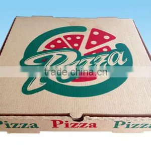 Attractive and Designed Well Kraft Pizza Box/cheap Price and High Quality Pizza Box thumbnail-1