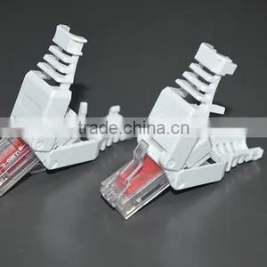LY-KJ5-45-C6 Cat6 RJ45 Plug Toolless RJ45 Male Cable Connector Flush Mount RJ45 UTP thumbnail-6