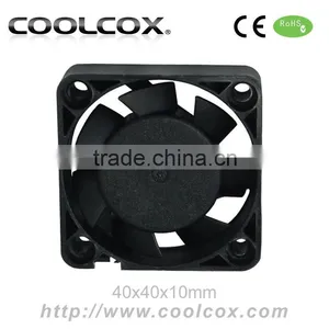 CoolCox 40x40x10mm Small Axial Fan,4010 Small dc Fan,small Exhaust dc Fan 40mm,china Axial Fans thumbnail-1