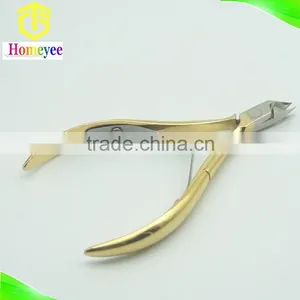 Golden Handle Dead Skin Stainless Steel Scissors thumbnail-3