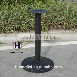 Cast Iron Round Metal Restaurant Table Legs for Sale thumbnail-3