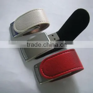 High-grade Novelty Leather Usb, Logo Imprinted New Style Leather Usb, Hot High Quality Mini Leather Usb Stick thumbnail-1