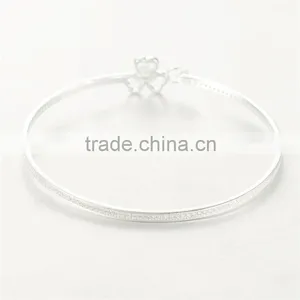 Womens 925 Solid Sterling Silver Brand Bangles Latest Design thumbnail-3