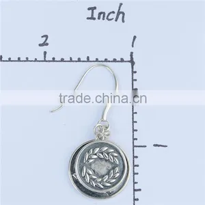 Black Antique Jewelry Thailand Silver Vogue Jewelry Earrings thumbnail-6