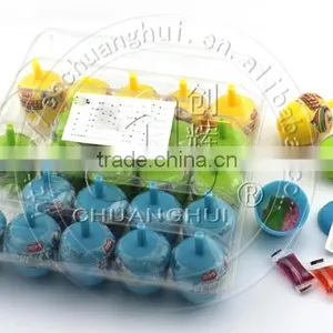 Peg-Top Toy Candy With Jelly and Tattoo thumbnail-2