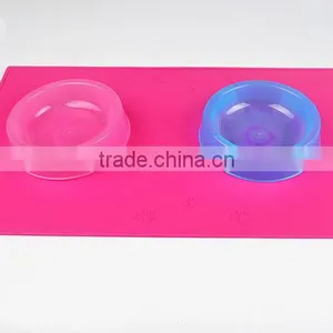 Easy Clean Non-toxic Silicone Pet's Bowl Mat thumbnail-4