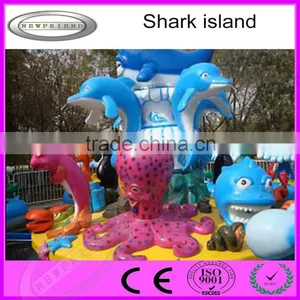 Manufacturer China Amusement Rides Water Kids Game Fight Shark Island For Sale thumbnail-5
