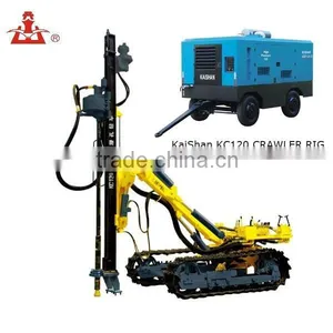 KC120 Integrated DTH Mobile Drilling Rig,Integrated High Pressure DTH Mobile Drilling Rig,crawler Drill Rig thumbnail-1