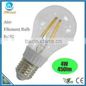 A60 E27 4W 6W LED COB LED Filament LED Bulb thumbnail-1