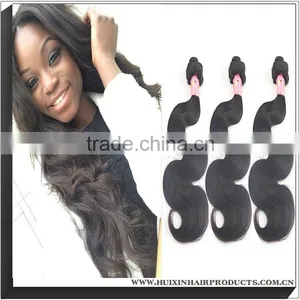 Huixin Hair Wholesale Factory Price Unprocessed 6a Body Wave Cheap Virgin Indian Hair thumbnail-1