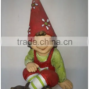 Wholesale Garden Decoration Things, Garden Figurine Gnomes thumbnail-1