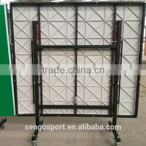 Folding Green Top Table Tennis Table Foldable Ping Pong Table Oem For Sale thumbnail-3