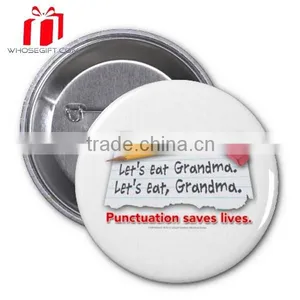 Tin Button Badge For Advertisement, High Quality Cheap Button Badges thumbnail-1
