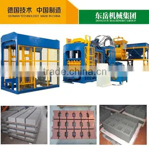 Dongyue Brand QT Automatic Concrete Brick Machine / Fly Ash Brick Machine on Sale (export Brick Machine More Than 100 Countries) thumbnail-1