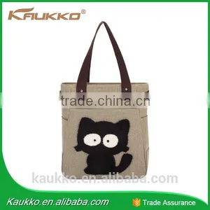 High Quality Wholesale Shoulder Canvas Hand Bag Woman Bag thumbnail-2