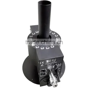 DMX512 Cryo FX Blast 5m Black Hose 3in1 RGB 18*3w CO2 Cold Ice Fog Smoke Machine 250w LED CO2 Jet Cannon thumbnail-2