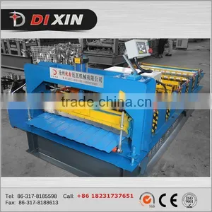 DIXIN 980 Metal Sheet Roll Forming Machine for Wall Panel thumbnail-1