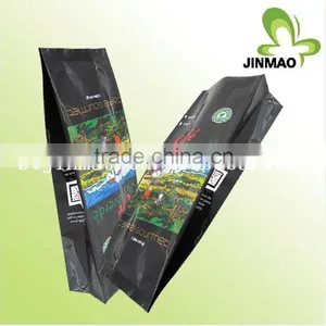 Side Gusset Plastic Valve Pouch for Instant Coffee thumbnail-1