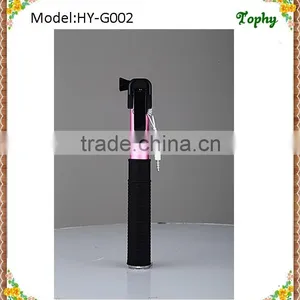 2015 New High-quality Aluminium Alloy Extendable Hand Held Foldable Selfie Stick/Monopod Selfie Stick/Cable Selfie Stick thumbnail-2