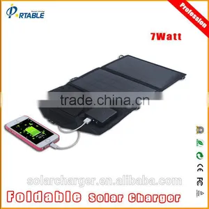 Foldable Fabric 7w Solar Charger PET Solar Panel thumbnail-1
