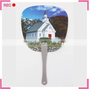 Manual Hand Fan Custom Printed, Custom Plastic Hand Fan thumbnail-2