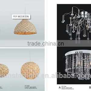 Modern Wooden Pine Cone Pendant Lamp / Pendant Light thumbnail-4