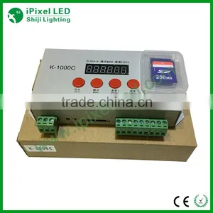 the Lasted sd Card Led Controller K-1000C Full Color Ws2811, Ws2801 Dmx512 thumbnail-1
