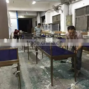 Customized Metal Material Luxury Glass Watch Jewelry Lighting Display Cabinets thumbnail-6