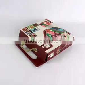Custom Toy Folding Paper Gift Box With Handle thumbnail-6