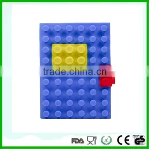 Fancy Promotional Silicone Notebook Cover A6 thumbnail-1