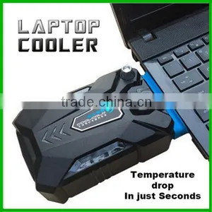 Shenzhen Factory Univeral Air Ejector Fan Laptop Cooling Pads thumbnail-2