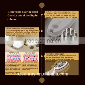 SR-1405 New Products Patented 2016 Vibrating Medical Electric Hair Brush thumbnail-5