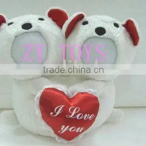 Valentine Bear of 3d Face Plush Toy thumbnail-1