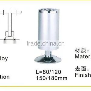 Modern Style Cylindrical Shape Cabinet Feet for Furniture Legs thumbnail-4