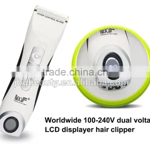 Wireless Hair Salon Tools Lcd Available Time Display Hair Clipper thumbnail-3