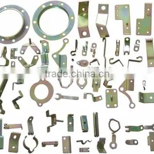 China Manufacturer OEM Customize Metal Stamping Parts With Yellow Zinc Plated thumbnail-2