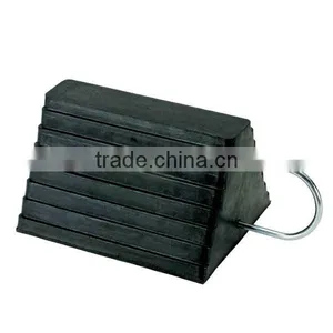 Rubber Wheel Chock/stopper/stop With Metal Handle thumbnail-4