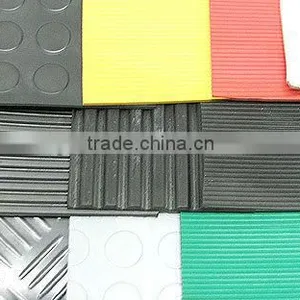 3mm Thickness Gummimatten Gummiplatten Gummimattor Anti Slip Gummimatten thumbnail-1