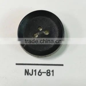 NJ16-81 Real Natural Buffalo Horn Buttons thumbnail-1