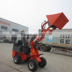 Everun 0.6ton Hydrostatic Drive Mini Front End Wheel Loader thumbnail-3