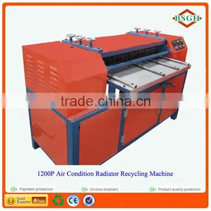 Air Conditioner Radiator Separator/Scrap Copper Wire Recycling Machine for Pvc Wire Cable Extrusion Machines thumbnail-2